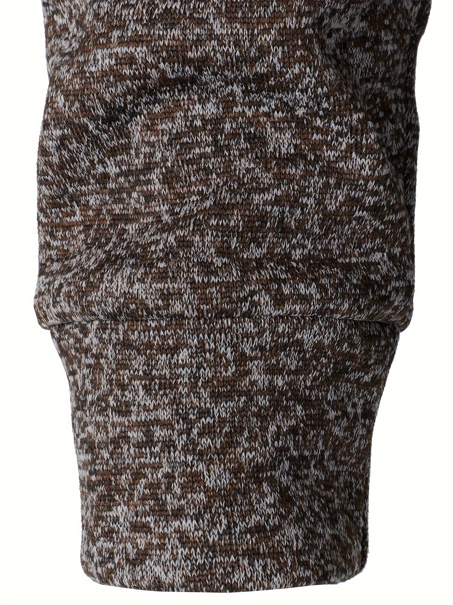 Men's Quilted Polyester Jacket with Long Sleeves and Stand Collar for Spring and Autumn Outdoor Wear