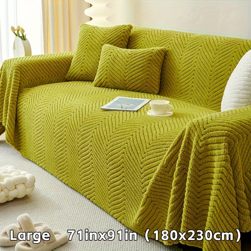 Qalin, uy hayvonlariga qulay divan qoplamasi yotoqxona, ofis yoki yashash xonasidagi mebellarni himoya qilish uchun.