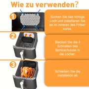 2pcs Silicone Splash Guard Accessories for Electric Fan XL SL400EU SL300EU