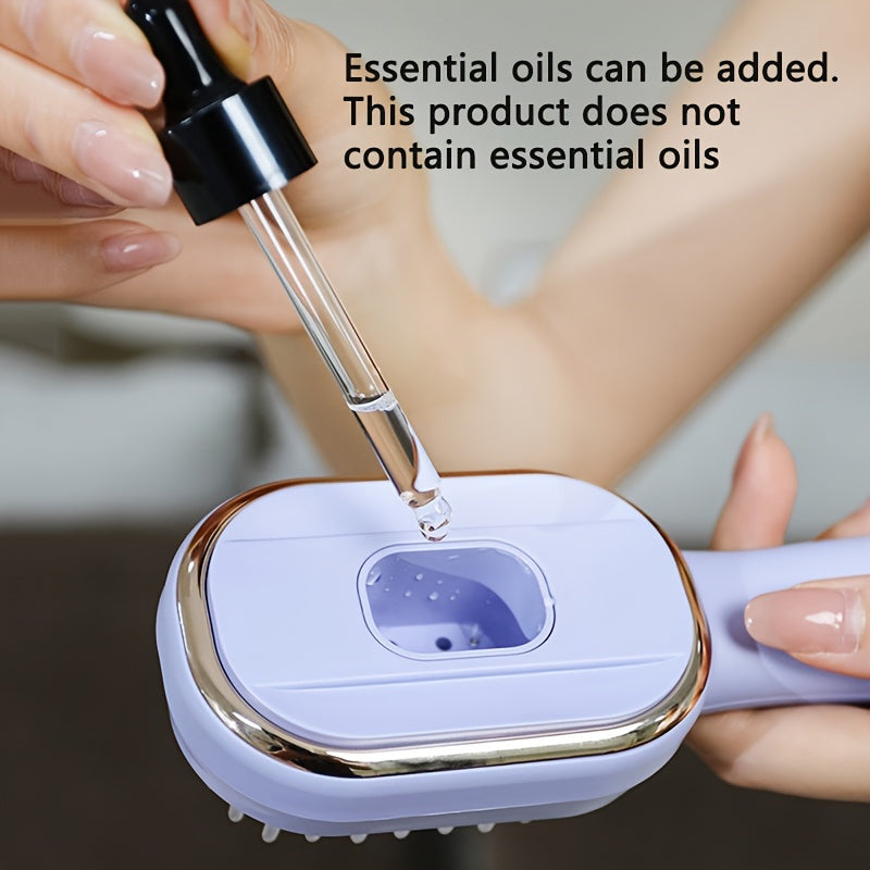 USB quvvatlangan aqlli bosh massaj qiluvchi taroq, yog'ni nazorat qilish va qichishishni bartaraf etish uchun qayta zaryadlanadigan va ko'p funksiyali, mustahkam ABS TPU materialidan tayyorlangan.