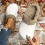 Women's EVA Slippers Solid Color Slip-On All-Season Comfort