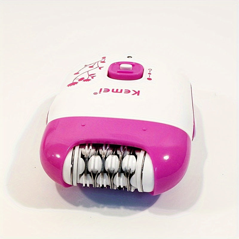 Depiladora eléctrica para mujeres, eliminación de vello corporal, recargable por USB