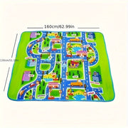 Single-Sided EVA Foam Crawling Mat 160x130cm Waterproof Moistureproof Play Mat