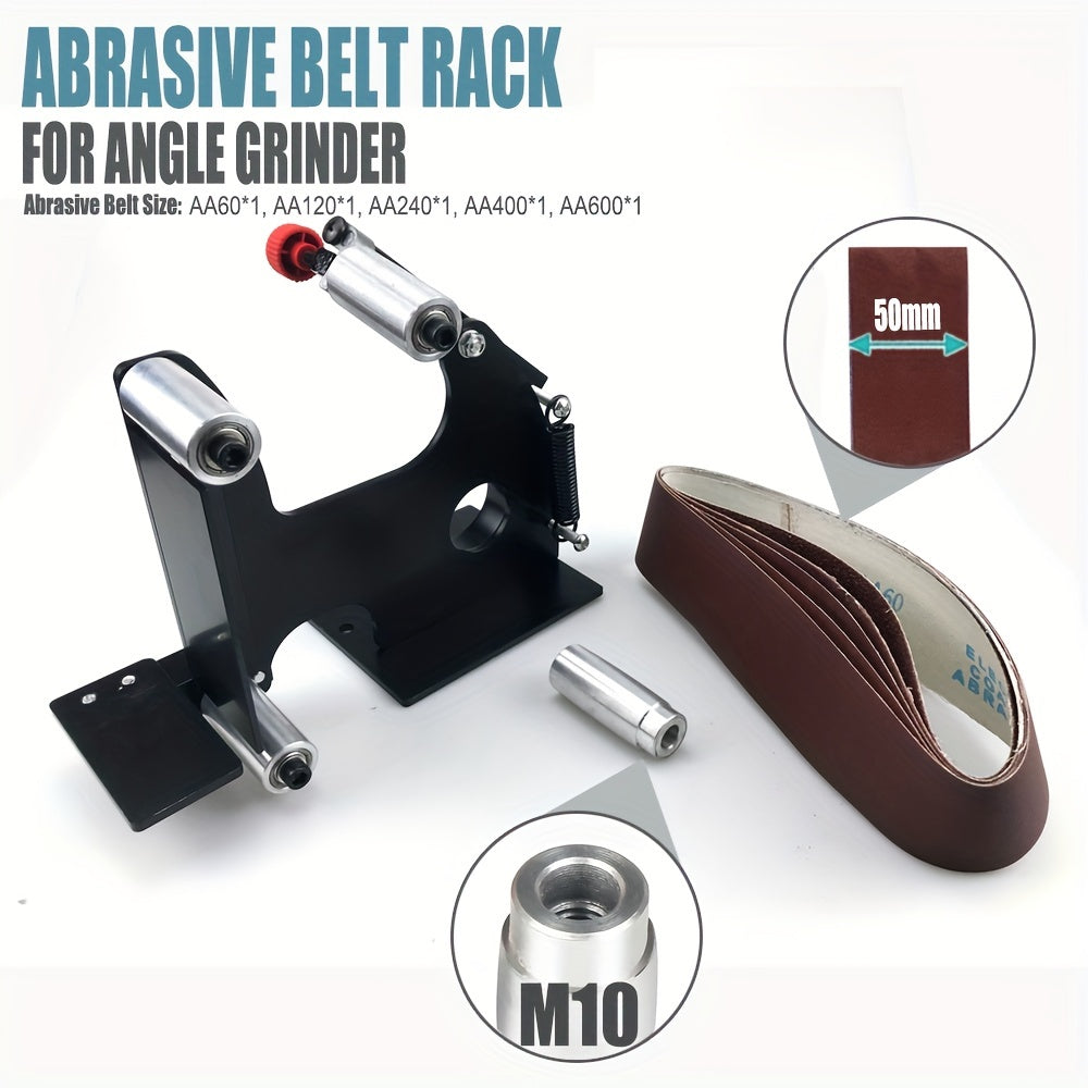 50mm kenglikdagi silliqlash lentasi uchun uchburchakli maydalagichlar uchun mos keladigan qo'shimcha, bardoshli material, quvvat talab qilinmaydi