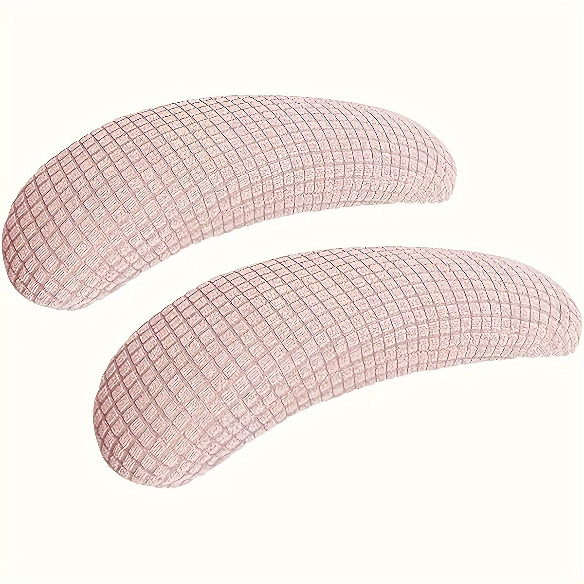 Пара растягивающихся чехлов для подлокотников из полярного флиса с эластичной застежкой, классический стиль, можно стирать в машине для домашнего и спальневого декора.