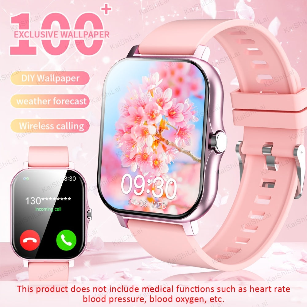 Smartwatch with 4.65cm Touch Screen, Fitness Tracker, Multi-Sport Modes, Wireless Calling
