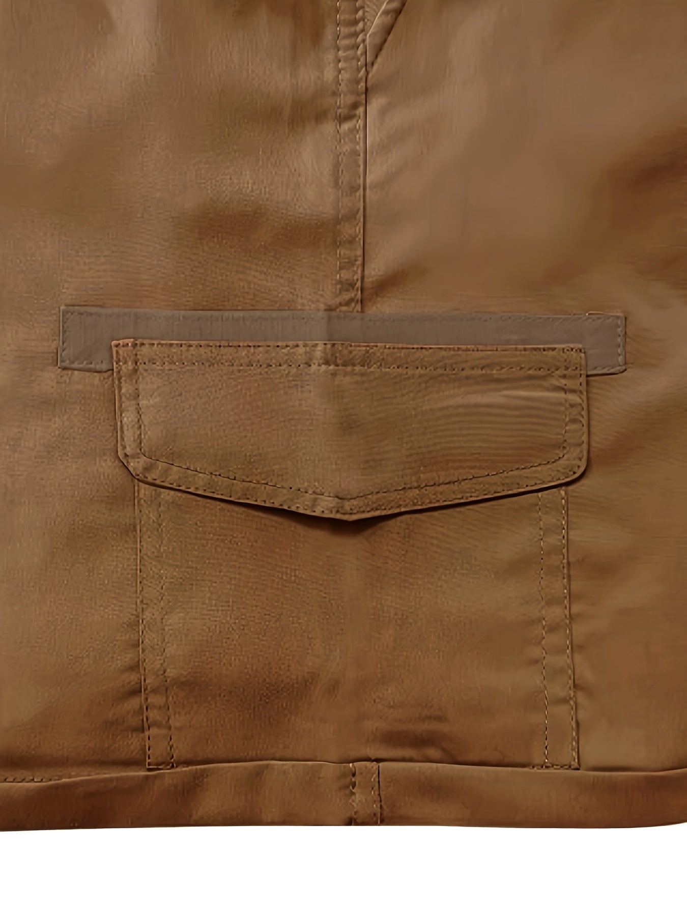 Plus Size Women's Black Cargo Shorts With Drawstring Waist