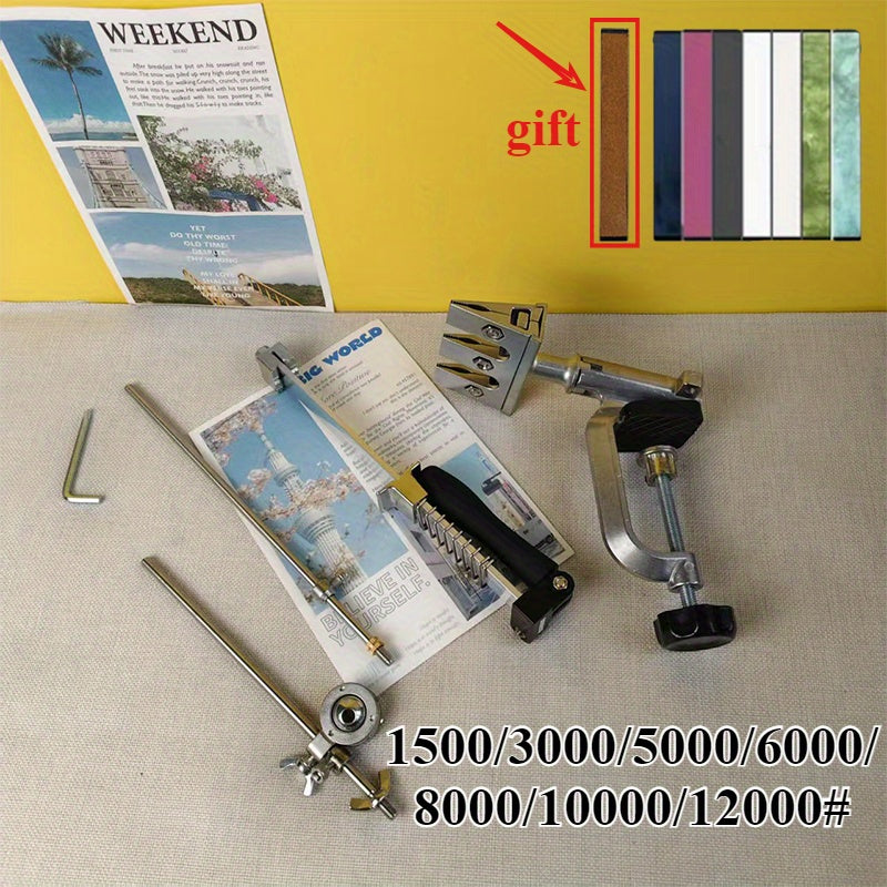 2025 Professional Apex Sharpener Tool Set with Stone and Angle System
