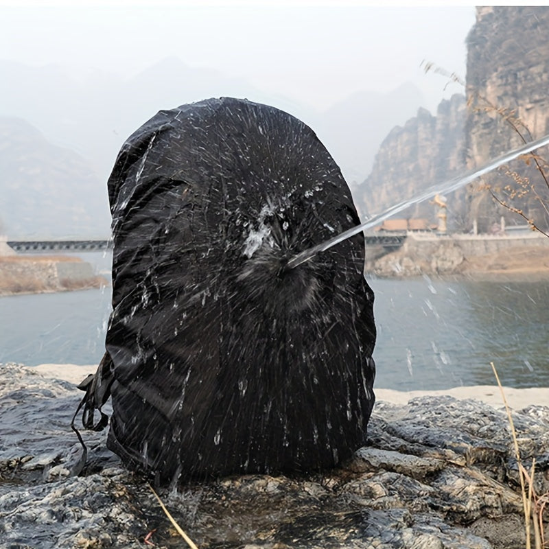 Unisex Waterproof Backpack Rain Cover Adjustable Cross Strap Outdoor Hiking