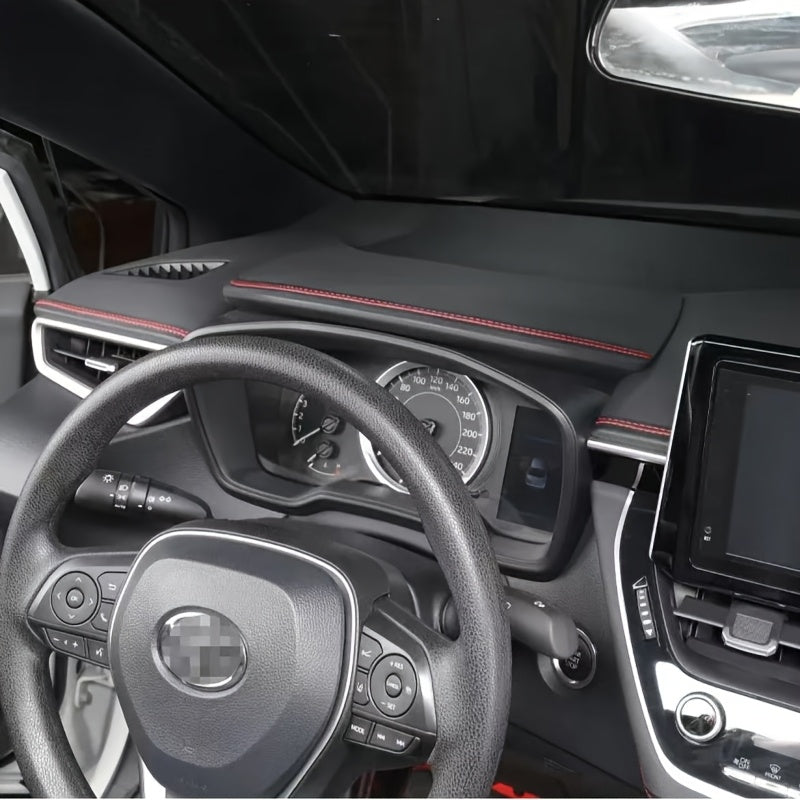 Universal Faux Leather Car Interior Decorative Strip Self-Adhesive Door Panel Trim