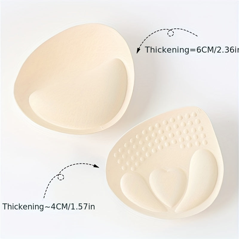 Women's Cotton Bra Padding for Small or Flat Chested A Cup Support Thickened Pads