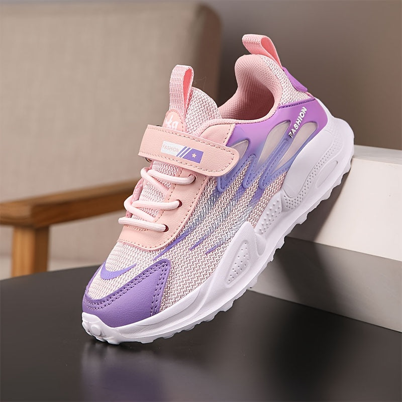 Детские кроссовки из полосатой ткани для мальчиков и девочек до 14 лет, повседневные, для бега, походов