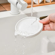 Ceramic Potato Masher with Brush Manual Food Grinder for Ginger Garlic Carrots