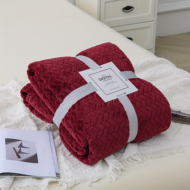 Lightweight Baby Blanket 70x100cm Geometric Pattern Soft and Cozy for Travel and Home