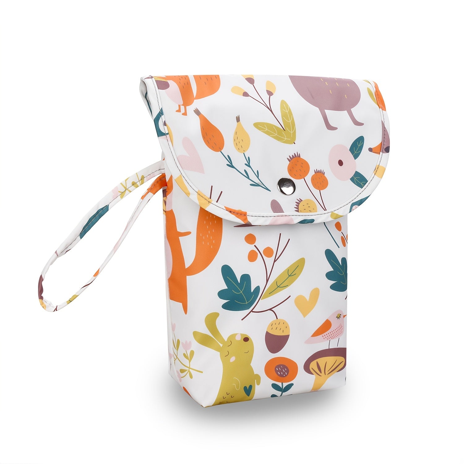 Durable Polyester Diaper Storage Bag for Kids with Wet Wipes Organizer