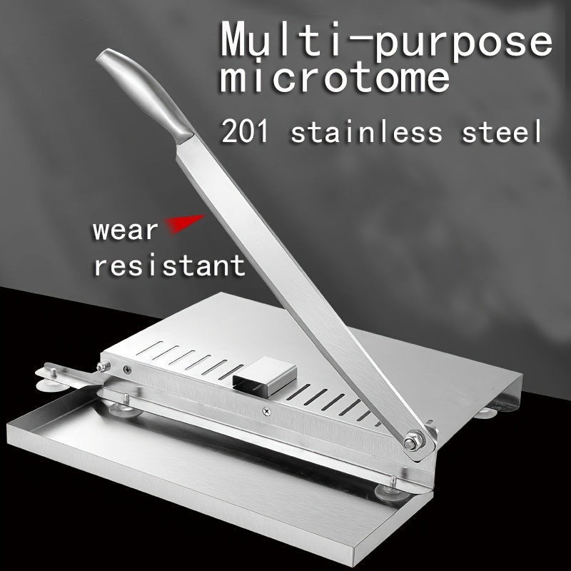 Handheld Stainless Steel Food Slicer 9-Inch Manual Mandoline for Fruits Vegetables