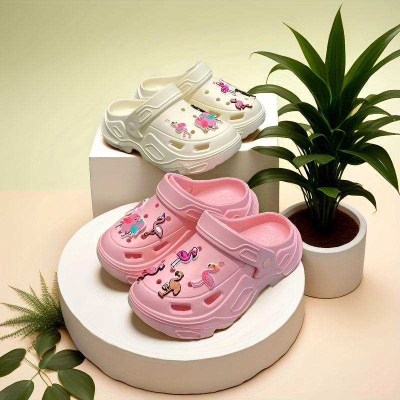 Women's Summer Fashion Hollow Shoes Sandals EVA Thick Sole Beach Footwear