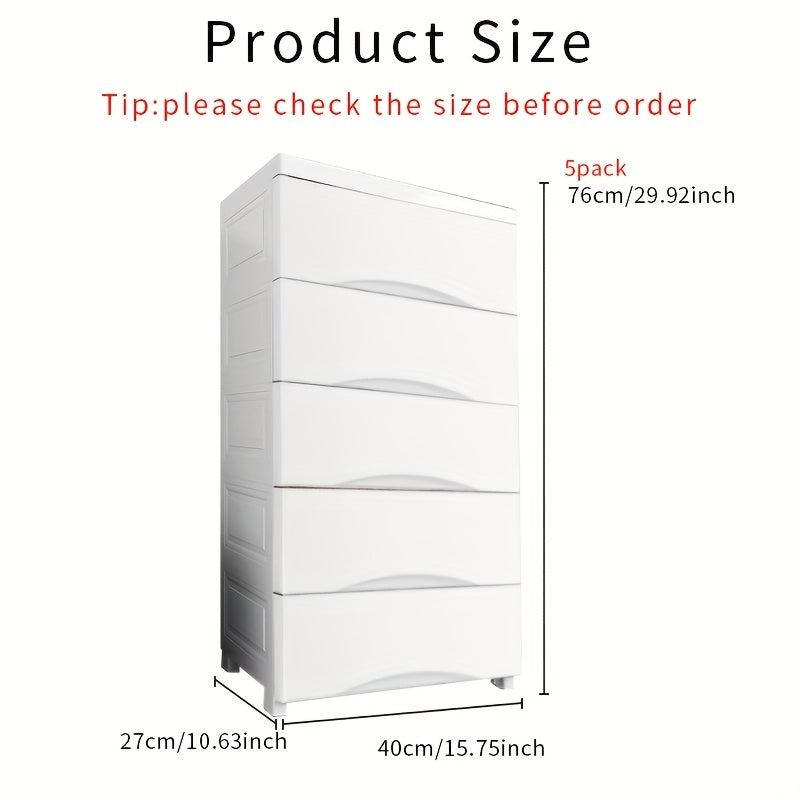 Kiyimlar, o'yinchoqlar, atıştırmalıklar va tartibga solish uchun tortma bilan keng saqlash qutisi.