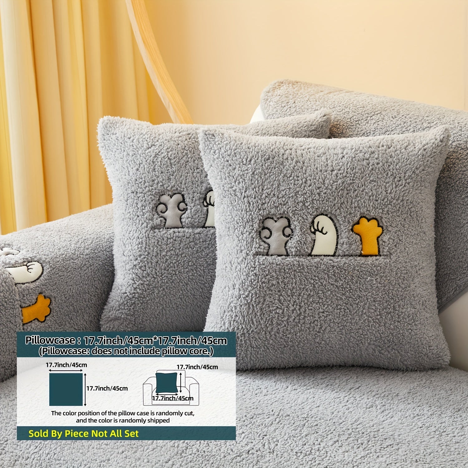 Плюшевый чехол на диван для собак, противоскользящий, защитный чехол для мебели