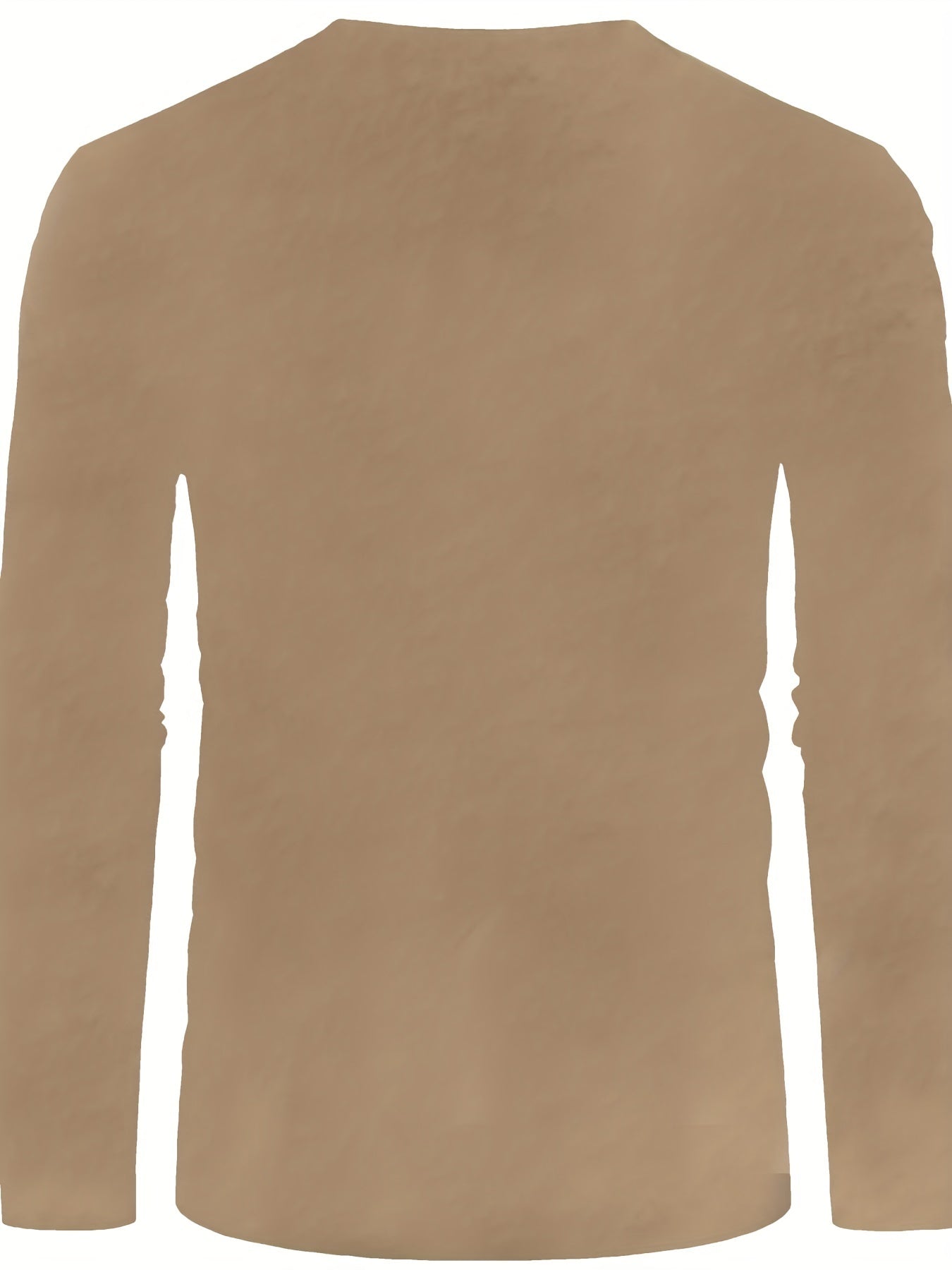 Men's Long Sleeve Henley Shirt with Letter Print and Drawstring for Spring Fall