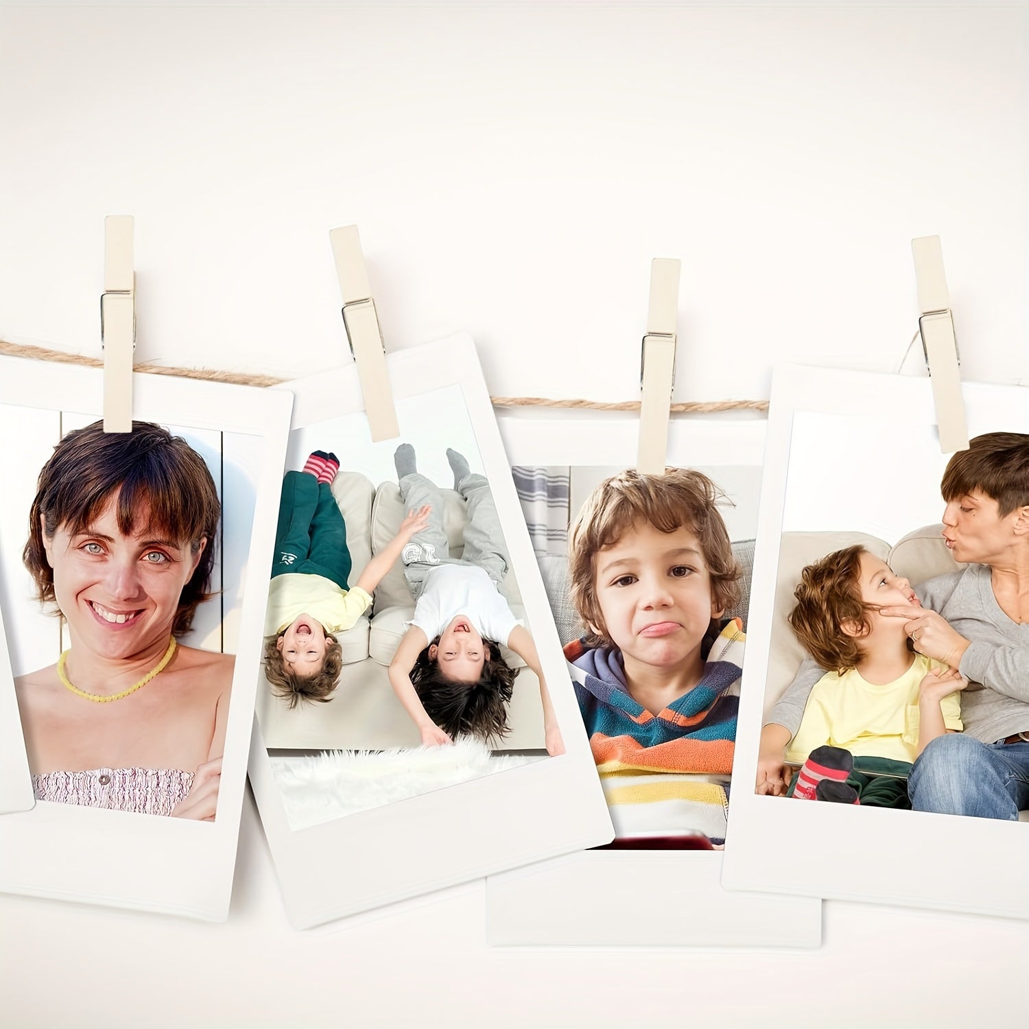 Large Rust-Colored Clothespins for Crafts and Photos Durable Moisture-Resistant