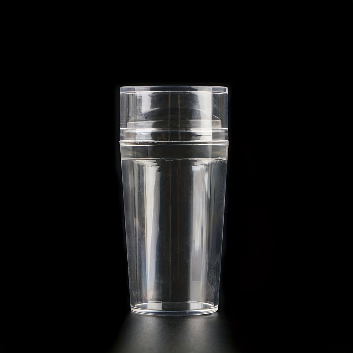 Unisex Nail Art Kit Clear Silicone Stamper Scraper French Tip Manicure