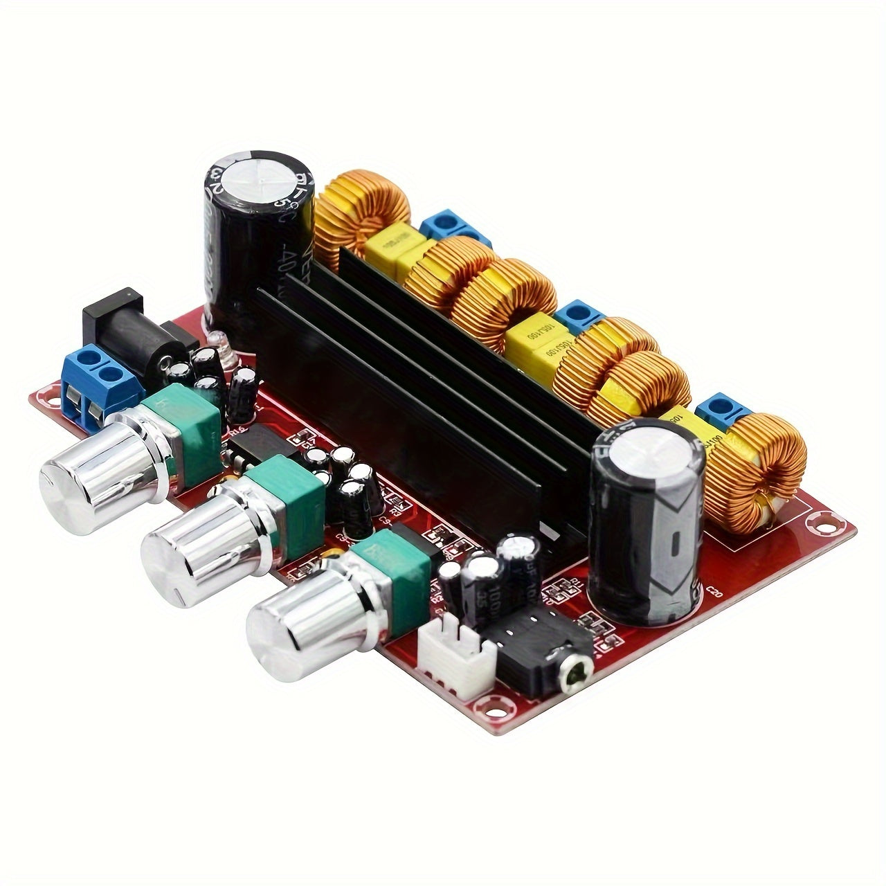 2.1 Channel Subwoofer Power Amplifier Module 12V-24V 100W 50W Digital Audio Board
