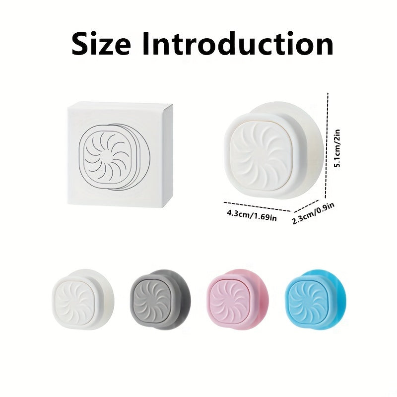 Rotating Trash Bag Holder Clip Non-Slip Fastener for Kitchen Bathroom Living Room Outdoors