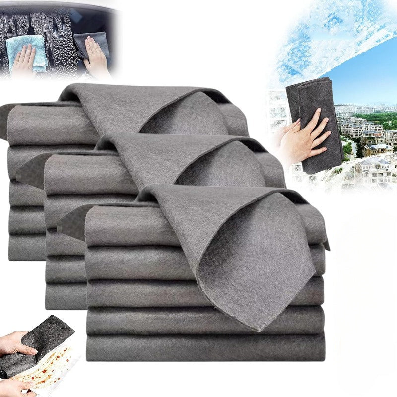 10 ta toza iz qoldirmaydigan mikroto'qimalar to'plami derazalar, shisha, oshxona, hammom, avtomobil, yashash xonasi uchun - Memorialw brendi, to'quv sehrli artishlar, 30x30 sm