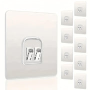 Gancho de pared transparente autoadhesivo para baño, cocina y uso doméstico