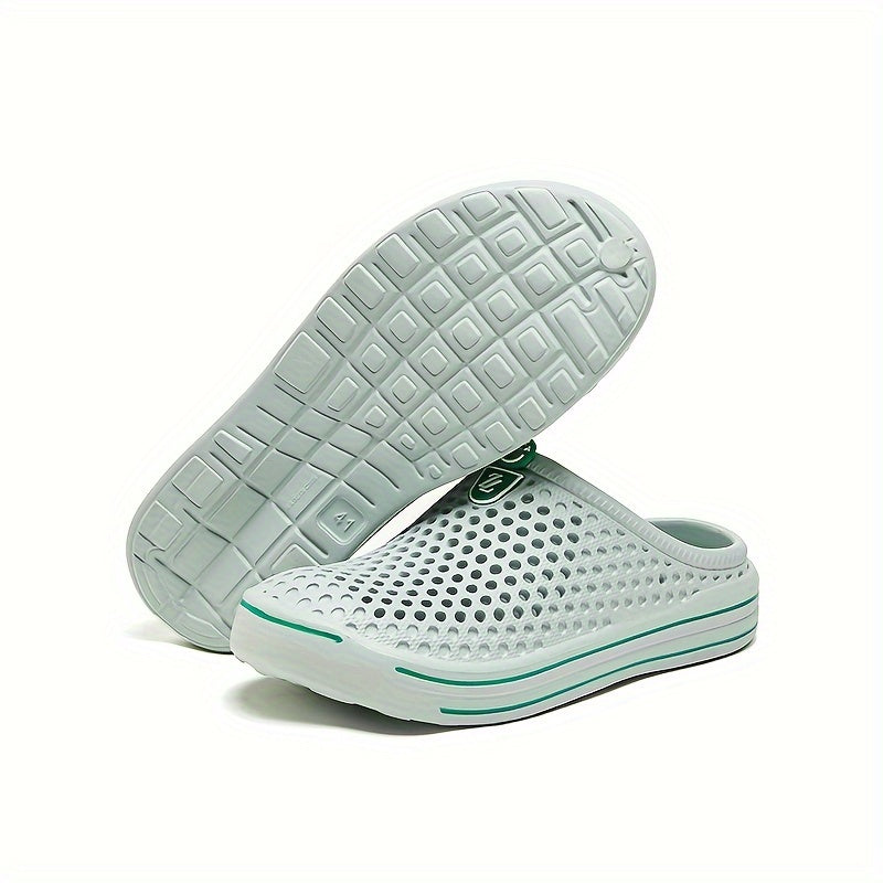 Unisex Breathable Mesh Beach Sandals Slip-On Casual EVA Garden Shoes