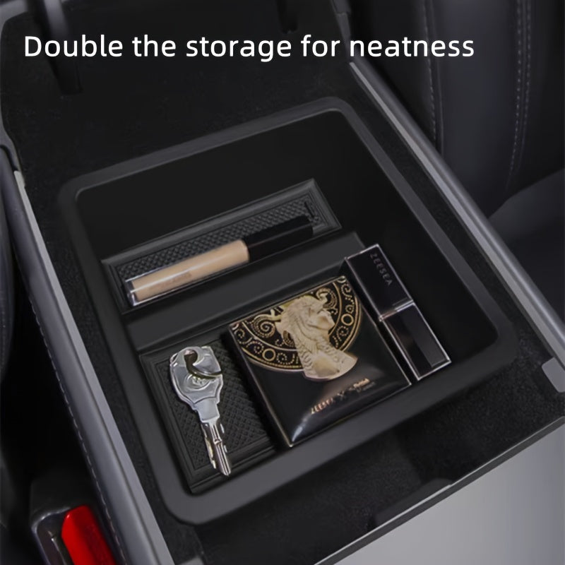 Car Interior Storage Box Set for Tesla Model Y and 3 Center Console Organizer