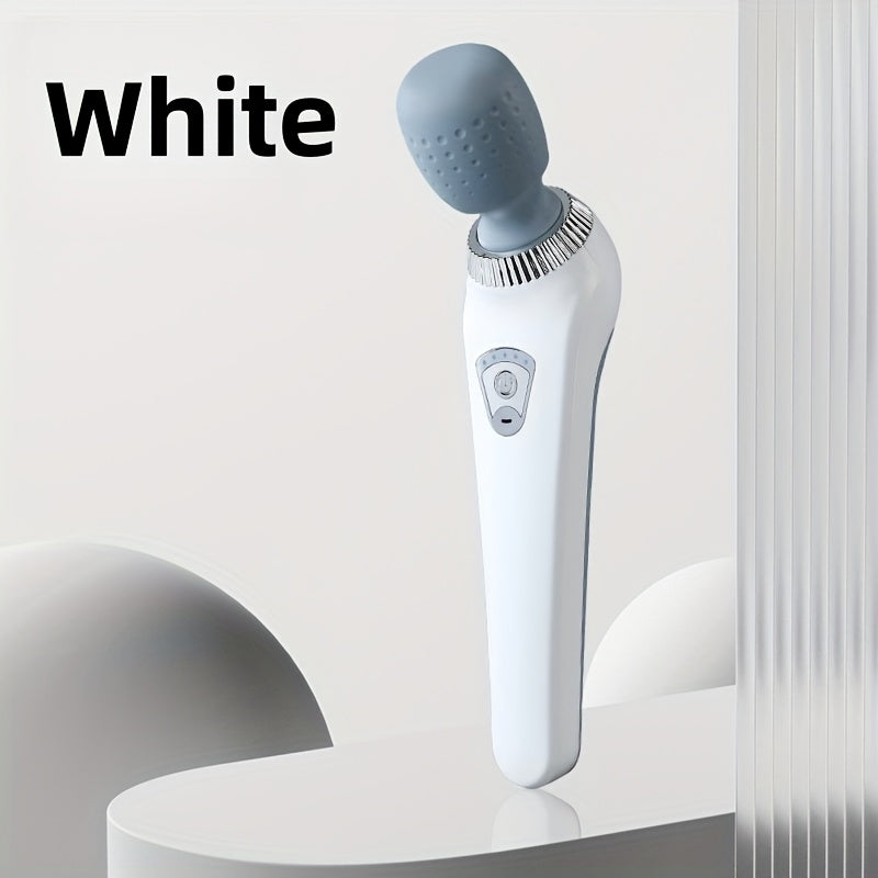 Electric Massage Wand USB Rechargeable High-Frequency Vibrations Adjustable Settings Whole Body Relaxation