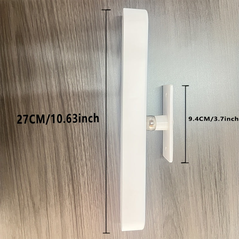 LED Vanity Mirror Lights with Touch Control, 360° Rotation, Rechargeable Battery