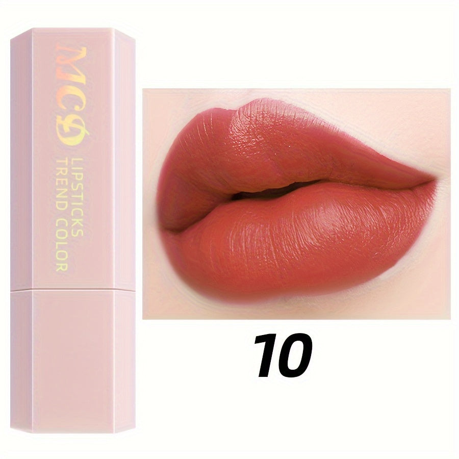 Women Long-Lasting Lipstick Set Moisturizing Waterproof Lip Gloss in Assorted Shades