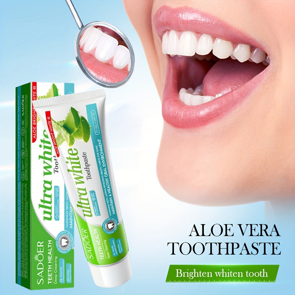 Aloe Vera Toothpaste 100g Deep Cleaning and Fresh Breath Whitening Paste