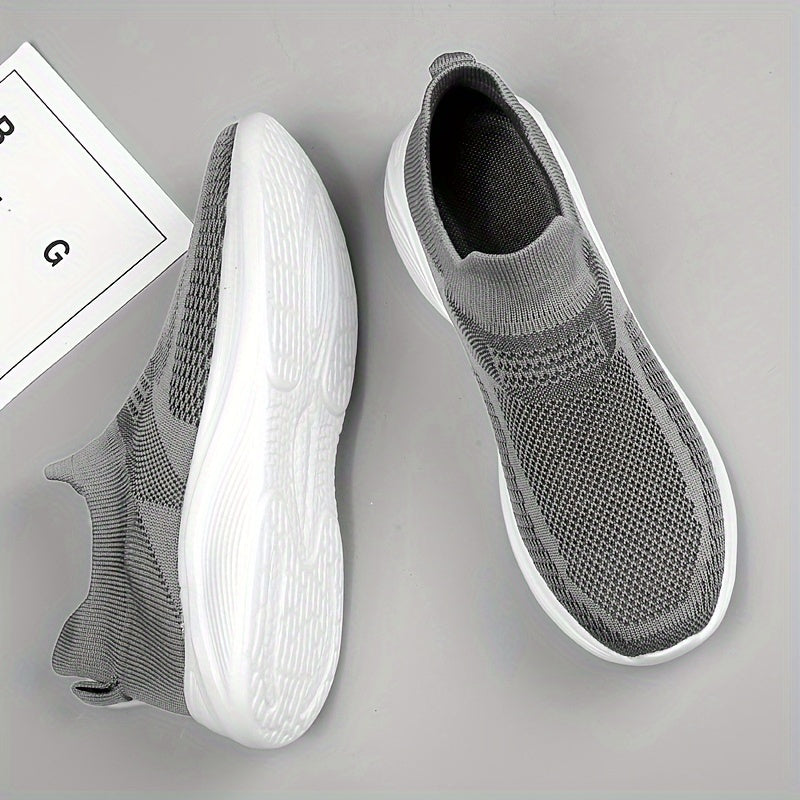 Zapatos ligeros y transpirables para hombre, fáciles de poner, para correr, hacer senderismo, acampar y usar durante todo el año