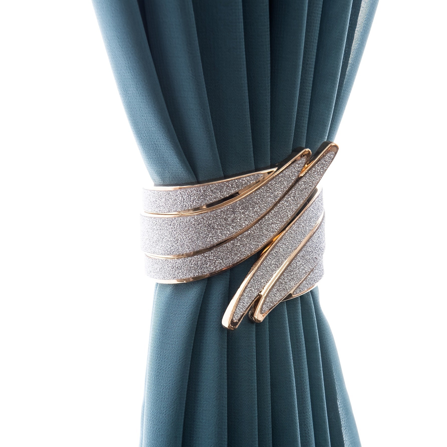 Alloy Window Curtain Tieback Metal Diamond Design for Blackout Curtains Home Decor