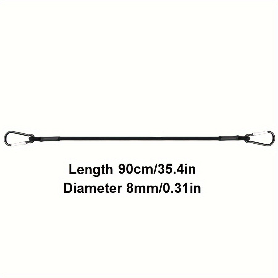 8mm Elastik Bungee Kordlar, Avtomobil Yig'ish uchun Qo'nqog'lar bilan, Yuklarni Mahkam bog'lash