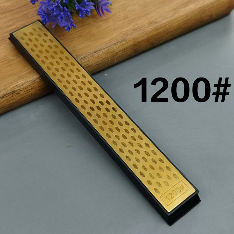 Manual Metal Diamond Whetstone Knife Sharpener Kitchen Utensils No Electricity