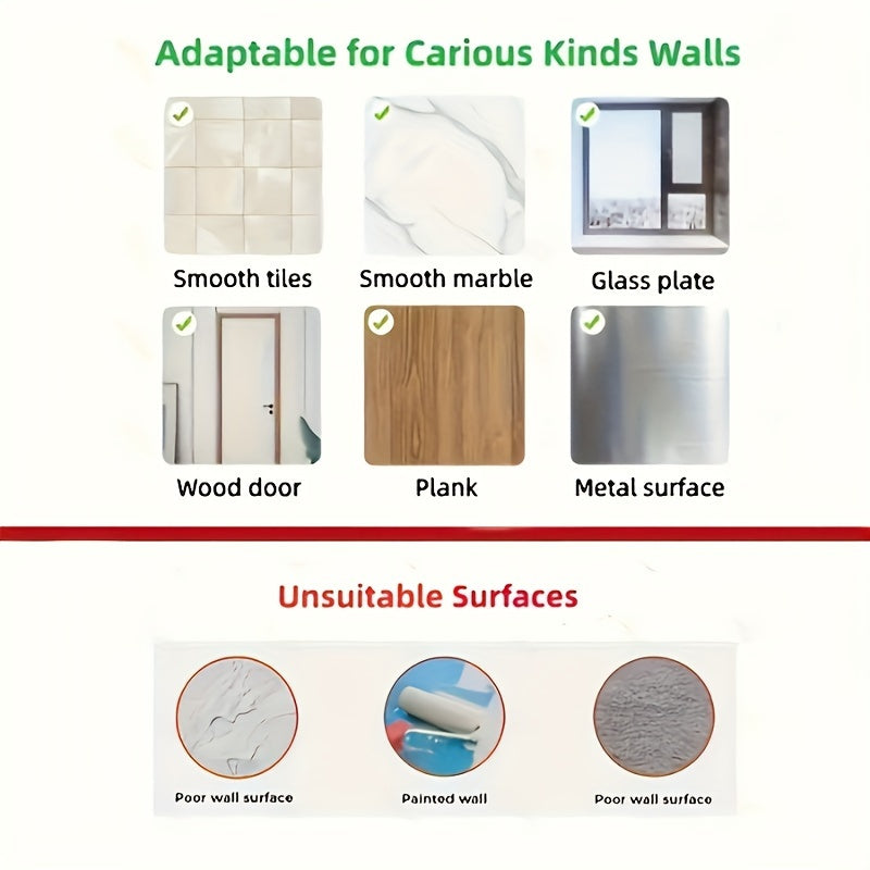 Black Metal Wall Shelf for Bathroom and Kitchen 2-Tier Storage Rack Organizer