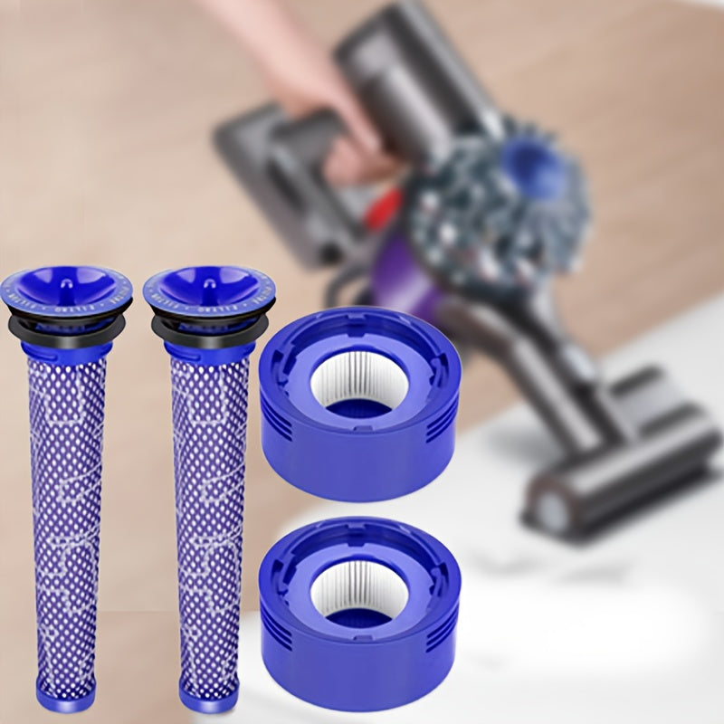 Replacement Vacuum Filters for V6 V8 DC58 DC62 Models 2 Sets