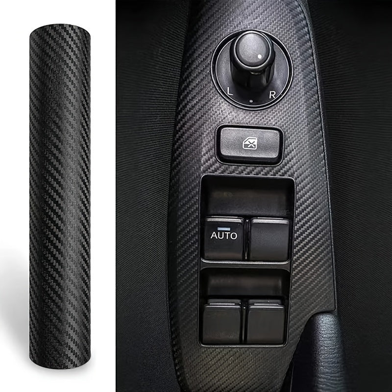 Vinilo de fibra de carbono 3D para coche, cambio de color de carrocería, pegatina de modificación del vehículo