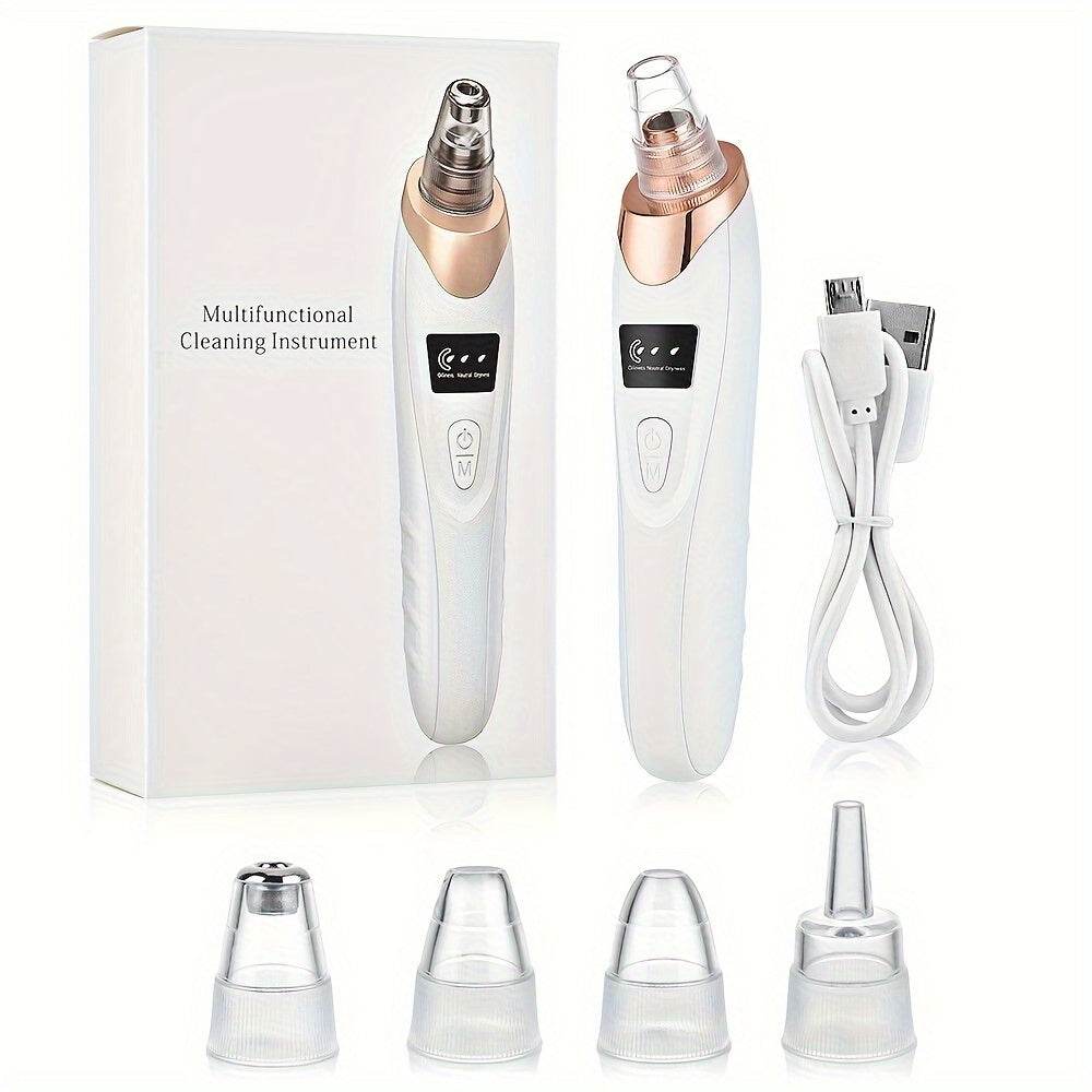 Blackhead Removal Tool for Men and Women with 3 Suction Powers and 5 Probes