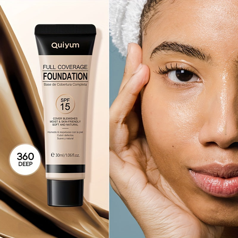 Women Foundation 30ml Full Coverage Matte Oil-Control Concealer