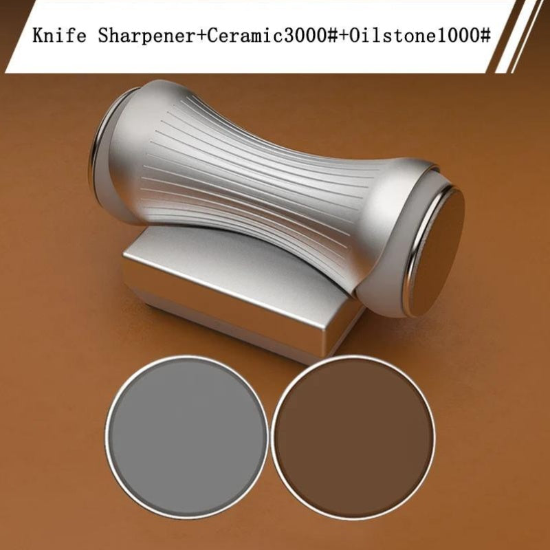 RISAM Rolling Knife Sharpener Kit with Fixed Angle System and Diamond Grinding Stone.