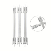 1 комплект измерительного устройства из нержавеющей стали для точных измерений металла с точностью 0,01 мм, неэлектрическое устройство для позиционирования слотов.