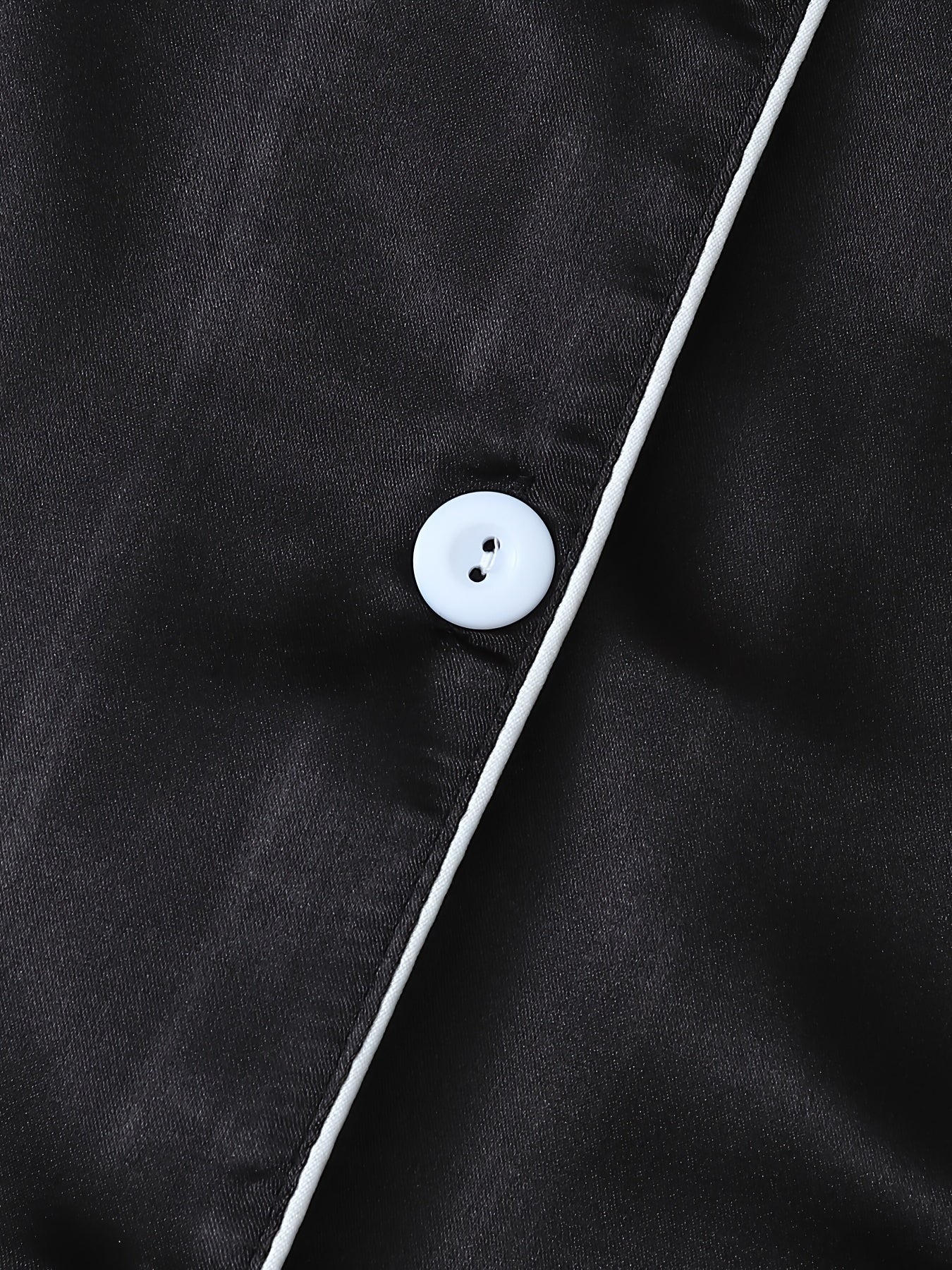 Teen Black Long Sleeve Pants Set Polyester Casual Fall