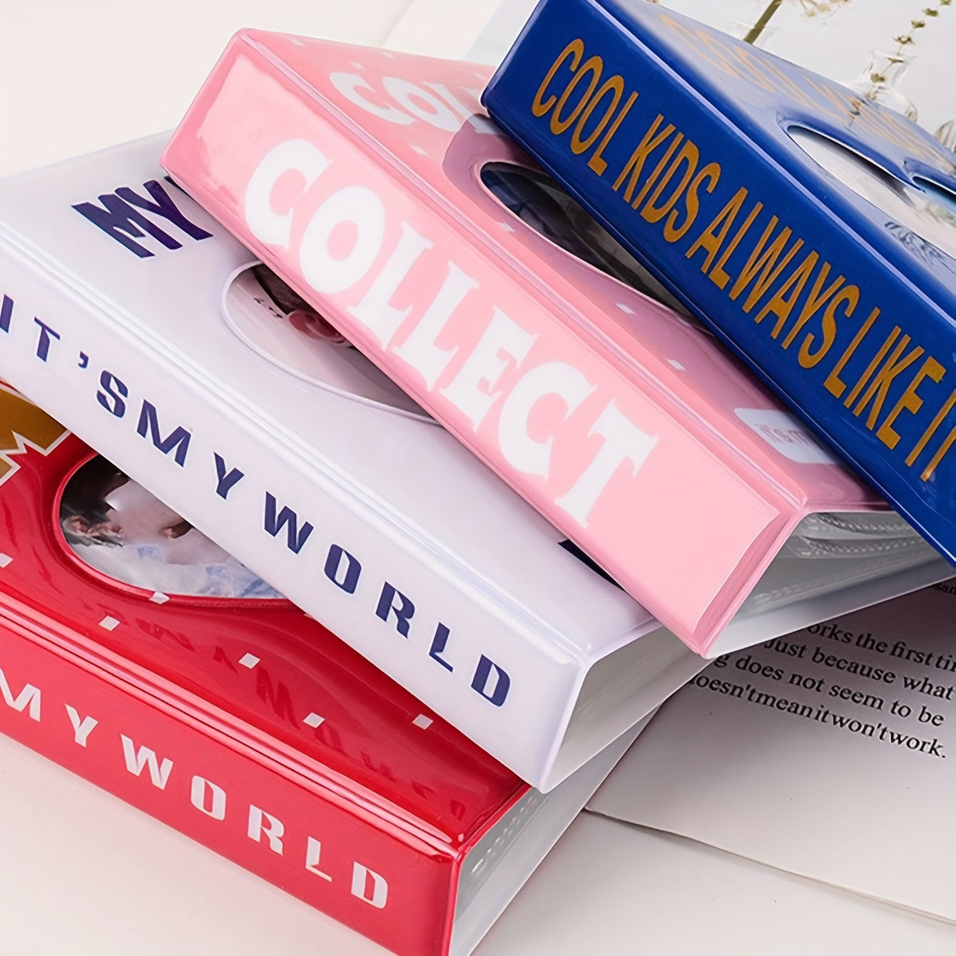 Mini Instant Photo Storage Organizer for 1 Photo Album