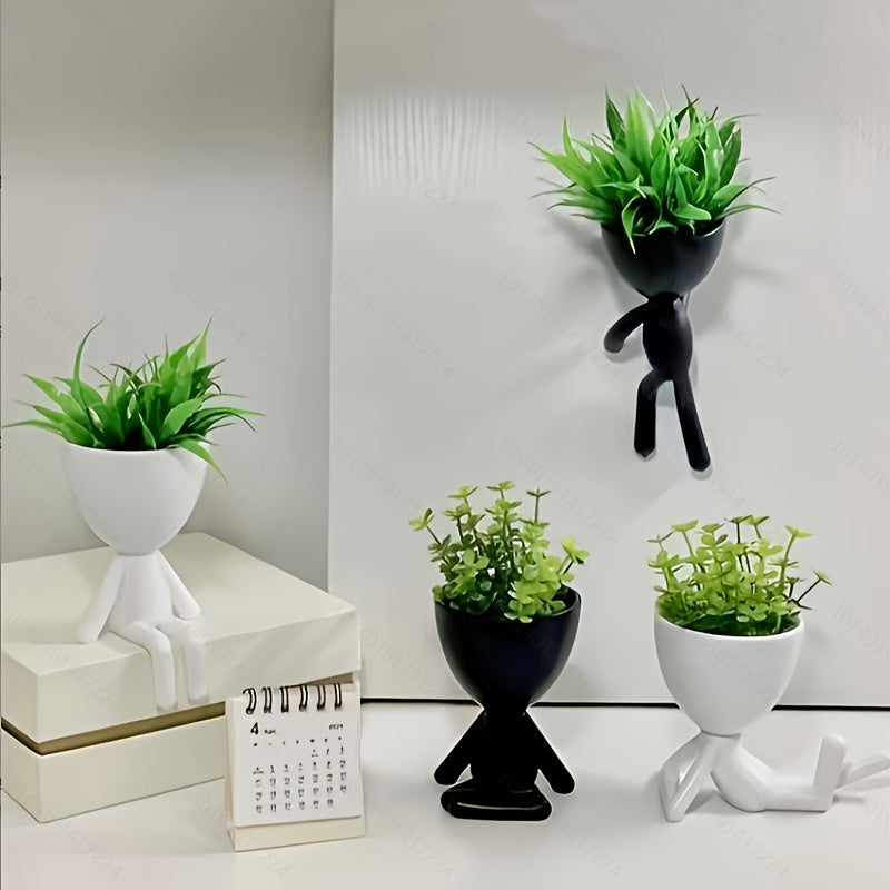 1 шт. креативных ваз и наборов цветов, ваза с искусственными цветами, горшки с искусственными суккулентами для украшения балконов, гостиных, обеденных столов, домашнего интерьера, торговых центров и витрин.